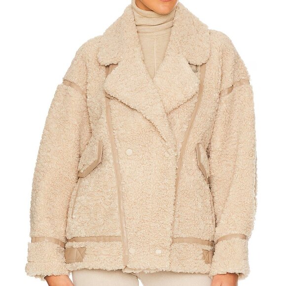 Lamarque Badu Jacket in Beige - Size Small (Retails for $435) - Picture 1 of 3